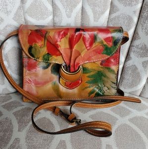 Patricia Nash Van Sannio Tri-Fold Clutch in Spring Multi
